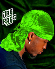 Crushed Velvet Lime JagRag