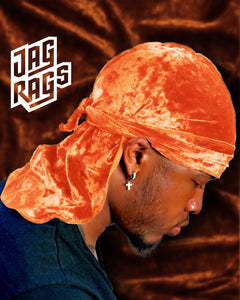 Crushed Velvet Orange JagRag