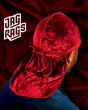 Crushed Velvet Red JagRag