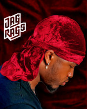 Crushed Velvet Red JagRag