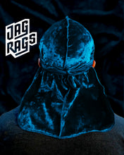 Crushed Velvet Teal JagRag