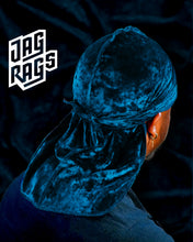 Crushed Velvet Teal JagRag