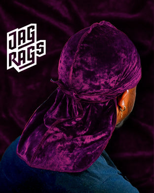 Crushed Velvet Wine JagRag